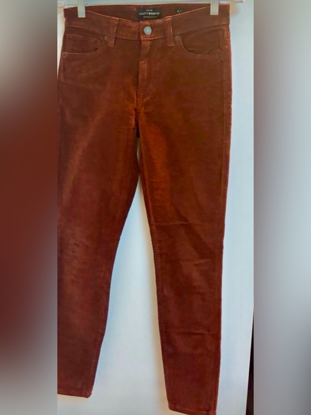 Lucky Brand Women's Skinny Cords in Terecata